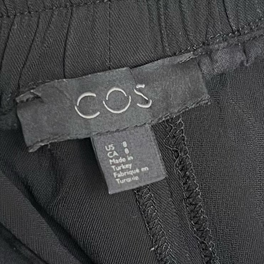 Cos Pull On Pants Jogger Style Elastic Waistband … - image 8